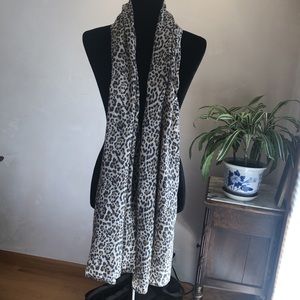 Leopard Print Scarf/Wrap